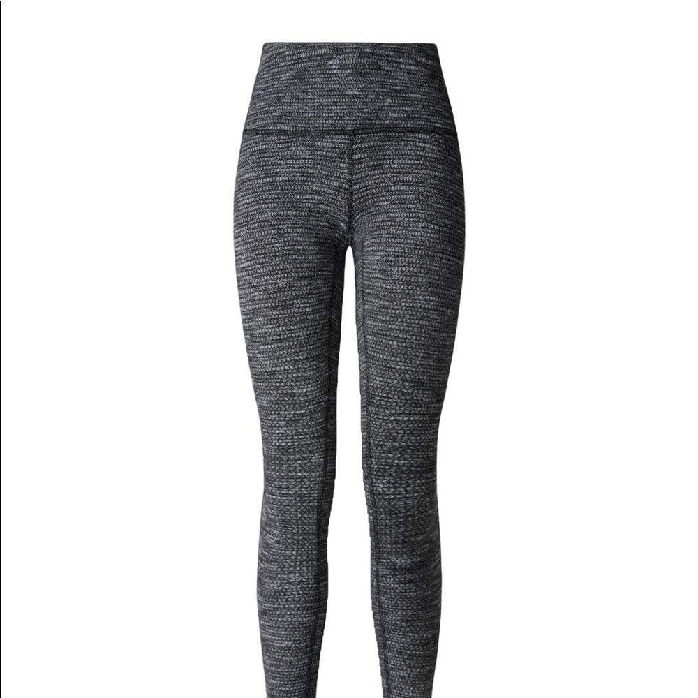 Lululemon Wunder Under 28” Grey Leggings